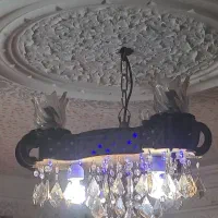 لوستر اتاق در حد نو|لوستر و چراغ آویز|رشت, شالکو|دیوار