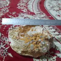 سنگ تزئینی کریستالی،کلسیت زعفرانی|صنایع دستی و سایر لوازم تزئینی|کرج, ملک‌آباد|دیوار