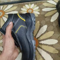 بوت مشکی ضد اب وبرق|کیف، کفش، کمربند|شوشتر, |دیوار