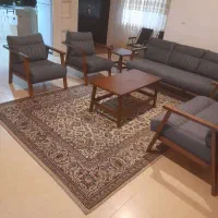 مبلمان راحتی چوب راش