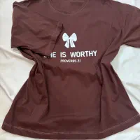 تیشرت باکسی چاپ پاپیون