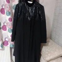 مانتو مجلسی شیک پولک دوزی