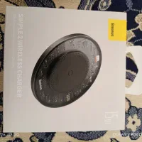 شارژر وایرلس بیسوس شفاف ۱۵ واتی