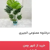 درختچه برگ انجیری(ورق‌بزنید)|گل مصنوعی|قائن, |دیوار