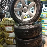 رینگ پنج پر اروند در حدنو با لاستیک 205/15 خارجی