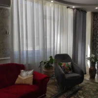 پرده پانچ حریر همراه والان|پرده، رانر، رومیزی|زنجان, |دیوار