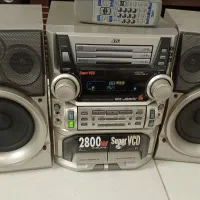 ضبط 2800 jvc|سیستم صوتی خانگی|بروجرد, |دیوار