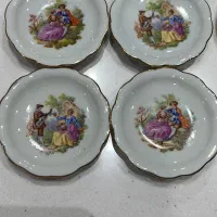 بشقاب های دیوار کوب مینیاتوری آنتیک