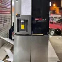 یخچال ساید ال جی و ماشین لباس شویی ۱۰ کیلویی ال جی