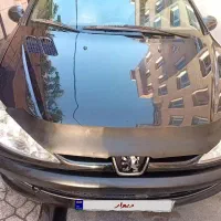 ۲۰۶تیپ۳مشکی کم کار بدون خط وخش