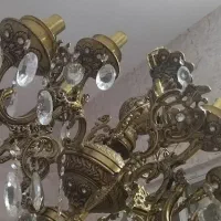 لوستر برنز10شعله 5شاخه