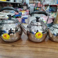 کتری قوری کتری استیل سماور کتری تک دسته