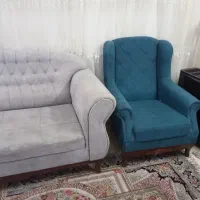 مبل سالم بدون زدگی  و رنگ پریدگی سالم سالم|مبلمان خانگی و میز عسلی|مشهد, شهرک مهرگان|دیوار