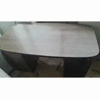 کامپیوتر در حد نو با کشو و جای کیبورد کشویی|میز تحریر و کامپیوتر|تاکستان, |دیوار