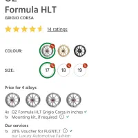 رینگ oz formula اورجینال ایتالیا|قطعات یدکی و لوازم جانبی|تهران, تجریش|دیوار