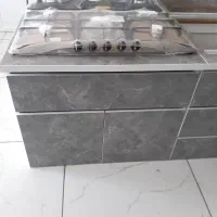 کابینت زیرگازی اماده با برش و دستگیره مخفی|مصالح و تجهیزات ساختمان|هشتگرد, هشتگرد قدیم|دیوار