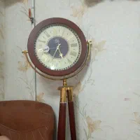 ساعت میز تلویزون پرده  جا کفشی کاملا سالم