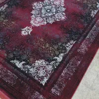 فرش ابریشم نخ اصل سبز یشمی لاکی  سرتل مهر۴۳|فرش|بوشهر, |دیوار
