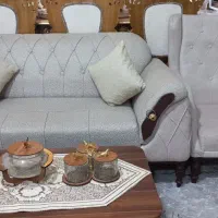 مبل راحتی تقریبا ۵ ماهه خریداری شده فاکتور موجوده|مبلمان خانگی و میز عسلی|نسیم‌شهر, |دیوار