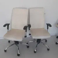 صندلی اداره نو خیلی کم استفاده شده حرفه ای