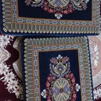 پشتی دست باف کاشی