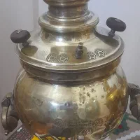 سماور ذغالی قدیمی نیگالای روسی (عتیقه۲۰۶ساله)