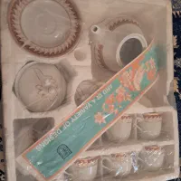 سرویس کپ و قندان و قوری