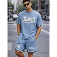 ست تیشرت شلوارک لس آنجلس