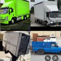 خدمات باربری کارگرتنها یخچال ساید حمل اثاث صندوق
