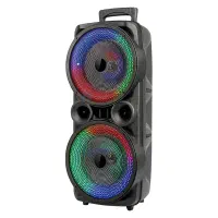 اسپیکر شارژی بلوتوثی قابل حمل(منصف کالا)|پخشکننده همراه|گرگان, |دیوار