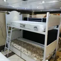 تخت۲و۳طبقه فلزی|تخت و سرویس خواب|قم, نیروگاه|دیوار