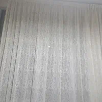 2عدد پرده سالم تمیز در حد نو طول سه متر عرض شش متر