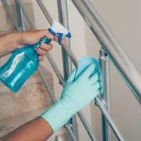 (نظافت راه پله وپارکینگ)|خدمات نظافت|رشت, گلباغ نماز|دیوار