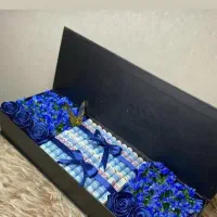 گل و باکس روبانی|گل مصنوعی|گلپایگان, |دیوار