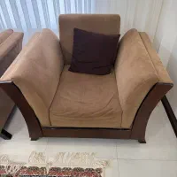 مبل راحتی۷ نفره و میز نهار خوری ۴ نفره و فرش|مبلمان خانگی و میز عسلی|علی‌آباد کتول, |دیوار
