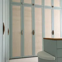 کابینت .کمد دیواری نئوکلاسیک روکش چوب .انزو ،حصیری|جاکفشی، کمد، دراور|بیرجند, |دیوار