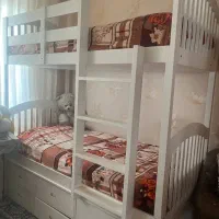 تخت دوطبقه جوان|تخت و سرویس خواب|تهران, چهارصد دستگاه|دیوار