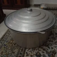 دیگ روحی با درب و کفگیر