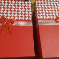 یلدایی جعبه کادویی قرمز روز مادر چله پایی