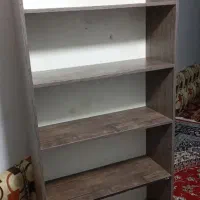 کتابخانه یا قفسه چوبی|کتابخانه، شلف، قفسه‌های دیواری|کرمانشاه, |دیوار
