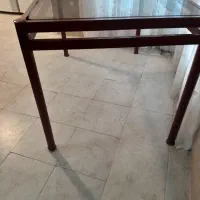 میز شیشه ای ۶ نفره