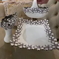 جامیوه ای گلدان و شکلات خوری ست