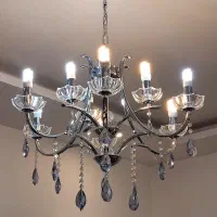 لوستر ۶ شاخه دوبل|لوستر و چراغ آویز|مشهد, سناباد|دیوار