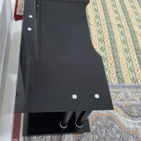 میز شیشه ای تلویزیون|میز تلویزیون|میانه, |دیوار