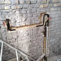 لوله کش گاز روکار زیر کار همراه تاییدیه