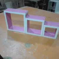 پاتختی ، شلف ، کتابخونه ، باکس|کتابخانه، شلف، قفسه‌های دیواری|رشت, باهنر|دیوار