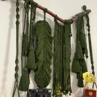 شلف مکرومه بافی|صنایع دستی و سایر لوازم تزئینی|چهاردانگه (تهران), |دیوار
