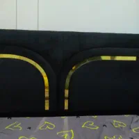 تخت دونفره چراغ خواب دار  مخمل|تخت و سرویس خواب|مشهد, شهرک امام هادی (شهرک غرب)|دیوار