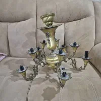لوستر برنجی