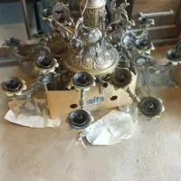 لوستر ۸ شاخه دوقلو با جنس المینیوم